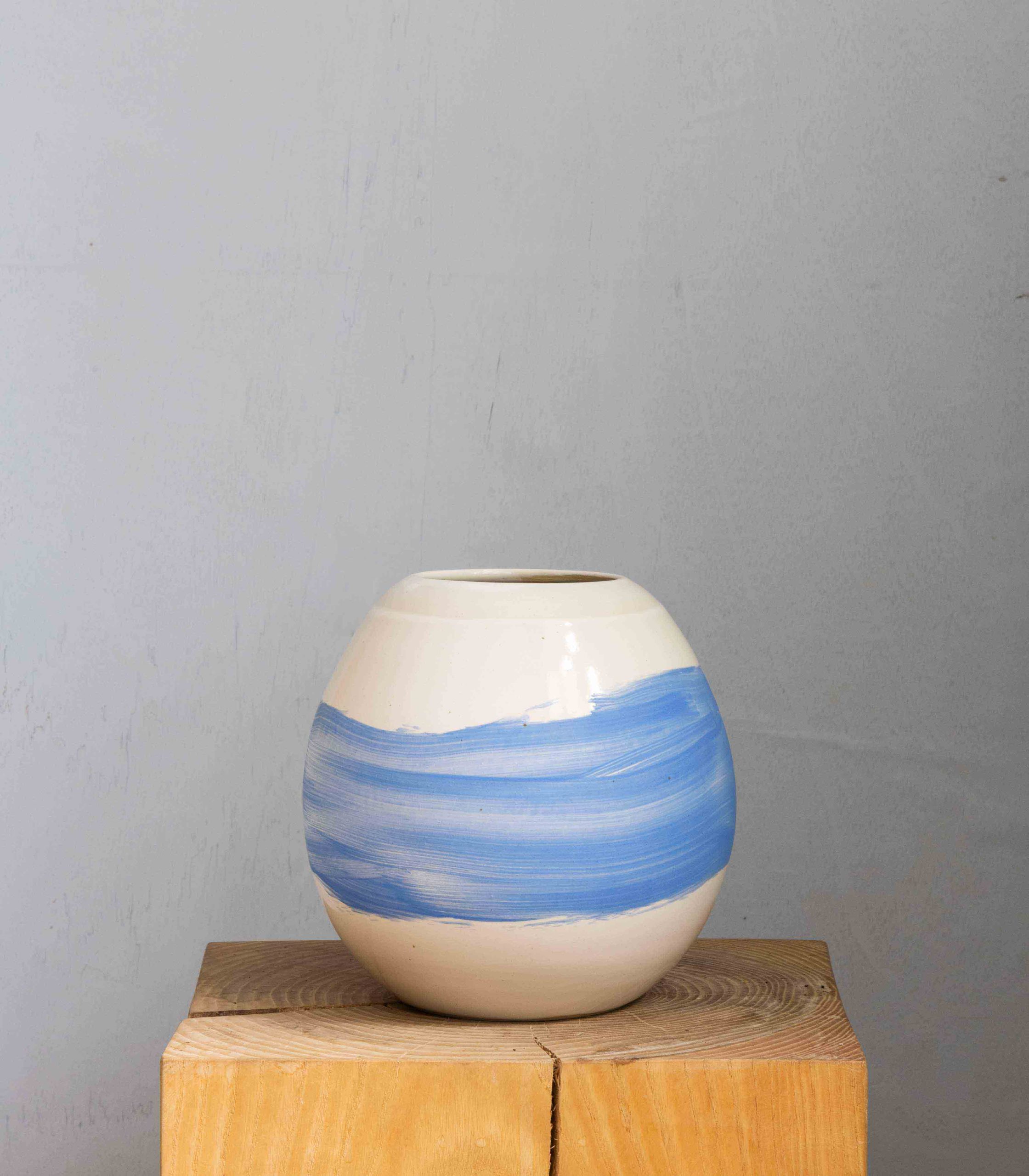 Wazon no.04 | BŁĘKIT | SPIEK CERAMICZNY